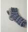 Healthknit／ジャガードソックス 3足セット