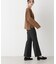 ツイルセンタープレスフレアパンツ(セットアップ可)
