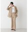 ツイルセンタープレスフレアパンツ(セットアップ可)