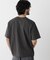 微起毛クロップドTシャツ 半袖
