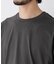 微起毛クロップドTシャツ 半袖