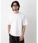 微起毛クロップドTシャツ 半袖