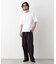 微起毛クロップドTシャツ 半袖