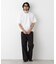 微起毛クロップドTシャツ 半袖