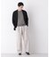 WEB限定／TCツイルワイドタックカーブパンツ