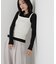 WEB限定／ロンT×キャミ カットレイヤードアンサンブルセット