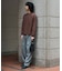 WEB限定／度詰めプレーティングクロップドTシャツ長袖