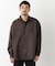 フェイクスエードドロップシャツ 長袖