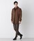 「NEW ON COAT」ウール／Nショートステンカラーコート
