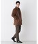 「NEW ON COAT」ウール／Nショートステンカラーコート