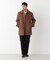 「NEW ON COAT」ウール／Nショートステンカラーコート