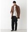 「NEW ON COAT」ウール／Nショートステンカラーコート