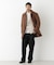 「NEW ON COAT」ウール／Nショートステンカラーコート