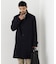 「NEW ON COAT」ウール／Nスタンドカラーコート