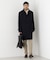 「NEW ON COAT」ウール／Nスタンドカラーコート