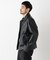 「SURPLUS」 フェイクレザーブルゾン