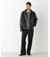 「SURPLUS」 フェイクレザーブルゾン