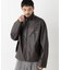 「SURPLUS」 フェイクレザーブルゾン