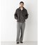 「SURPLUS」 フェイクレザーブルゾン