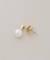 イミテーションパールシンプルピアス