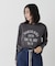 UVカット機能付ロゴプリントロングTシャツ