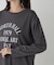 UVカット機能付ロゴプリントロングTシャツ