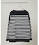 ORCIVAL／WIDE BOAT NECK L／S P.O.