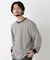 コーマコットン先染めボーダーTシャツ 長袖