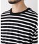 コーマコットン先染めボーダーTシャツ 長袖