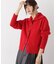 AQUAウールカシミヤハイネックカーディガン