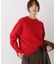 AQUAウールカシミヤクルーネックニットプルオーバー