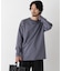 「モダンコンフォートシリーズ」モクロディ ボートネック サイドスリット Tシャツ