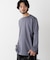 「モダンコンフォートシリーズ」モクロディ ボートネック サイドスリット Tシャツ