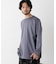「モダンコンフォートシリーズ」モクロディ ボートネック サイドスリット Tシャツ