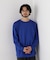 「モダンコンフォートシリーズ」モクロディ ボートネック サイドスリット Tシャツ