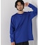 「モダンコンフォートシリーズ」モクロディ ボートネック サイドスリット Tシャツ
