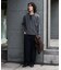 WEB限定／度詰めプレーティングフェードカラークロップドTシャツ長袖