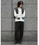 WEB限定／度詰めプレーティングフェードカラークロップドTシャツ長袖