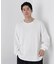 ヘヴィーワッフルクルーネックTシャツ 長袖
