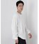 ヘヴィーワッフルクルーネックTシャツ 長袖