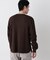 ヘヴィーワッフルクルーネックTシャツ 長袖