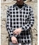 WEB限定／TRドレープオンブレーシャツ 長袖