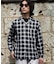 WEB限定／TRドレープオンブレーシャツ 長袖