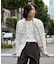 WEB限定／TRドレープオンブレーシャツ 長袖
