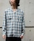 WEB限定／TRドレープオンブレーシャツ 長袖