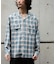 WEB限定／TRドレープオンブレーシャツ 長袖