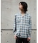 WEB限定／TRドレープオンブレーシャツ 長袖