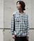 WEB限定／TRドレープオンブレーシャツ 長袖