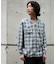 WEB限定／TRドレープオンブレーシャツ 長袖