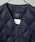 TAION／MILITARY V NECK W-ZIP DOWN VT